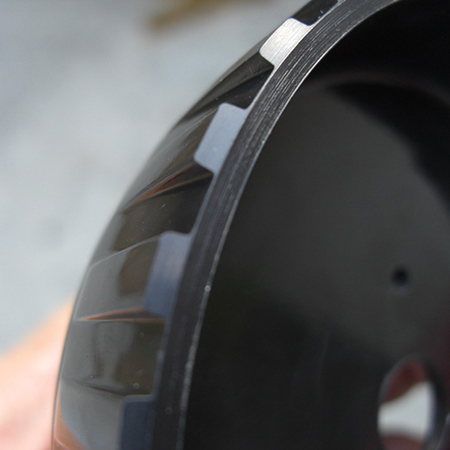 Detail View of Porsche Hockey Puck